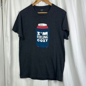 Beer Cozy t-shirt. Men’s medium. Unisex